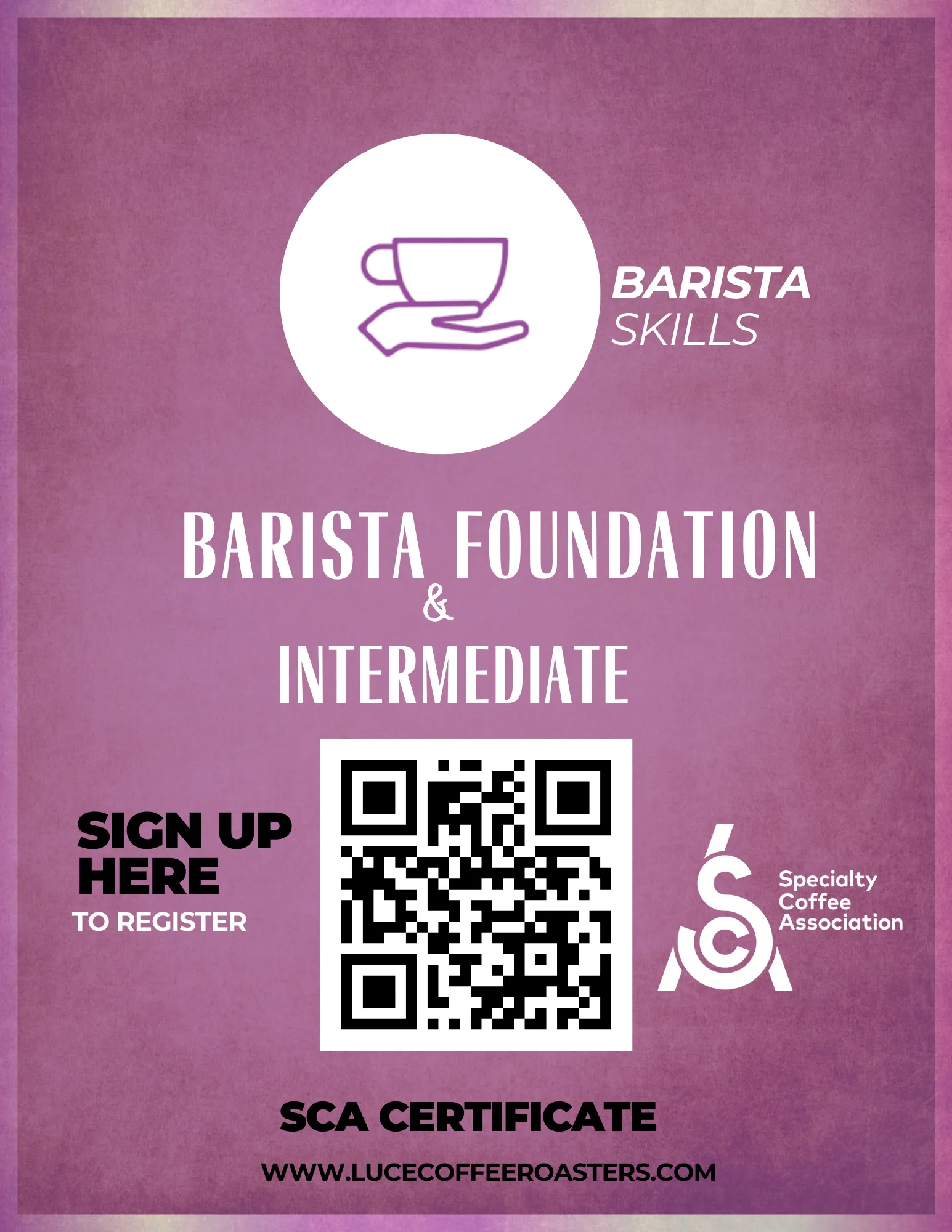 SCA Barista Foundation & Intermediate