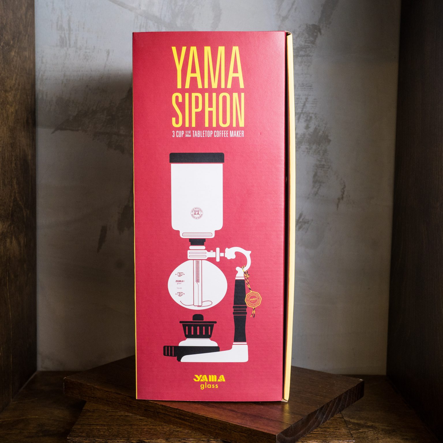 Yama Siphon Tabletop Coffee Maker Luce Coffee Roasters
