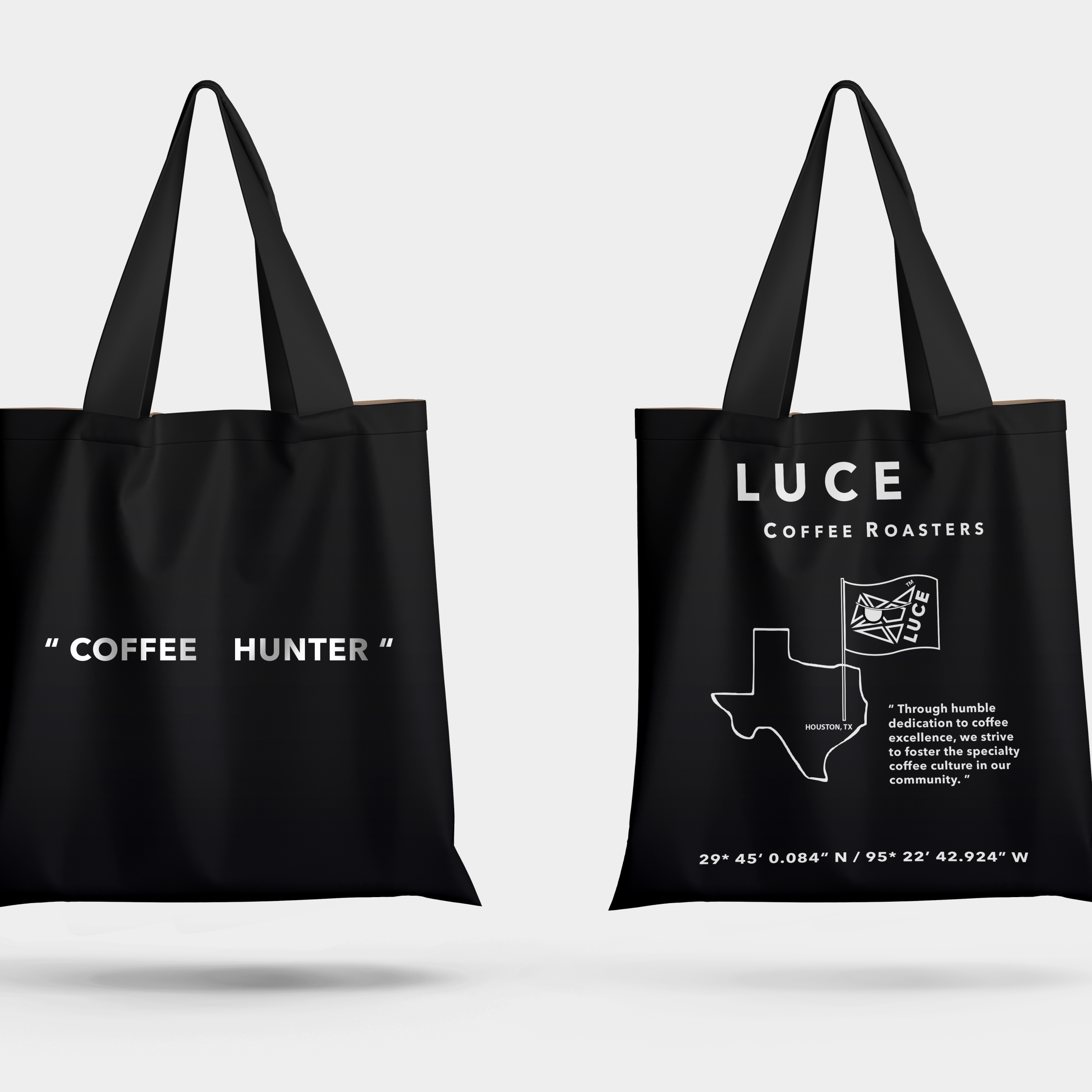 LUCE TOTE BAG - Black