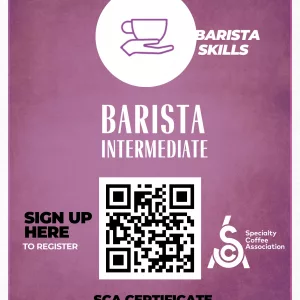 SCA Barista Intermediate