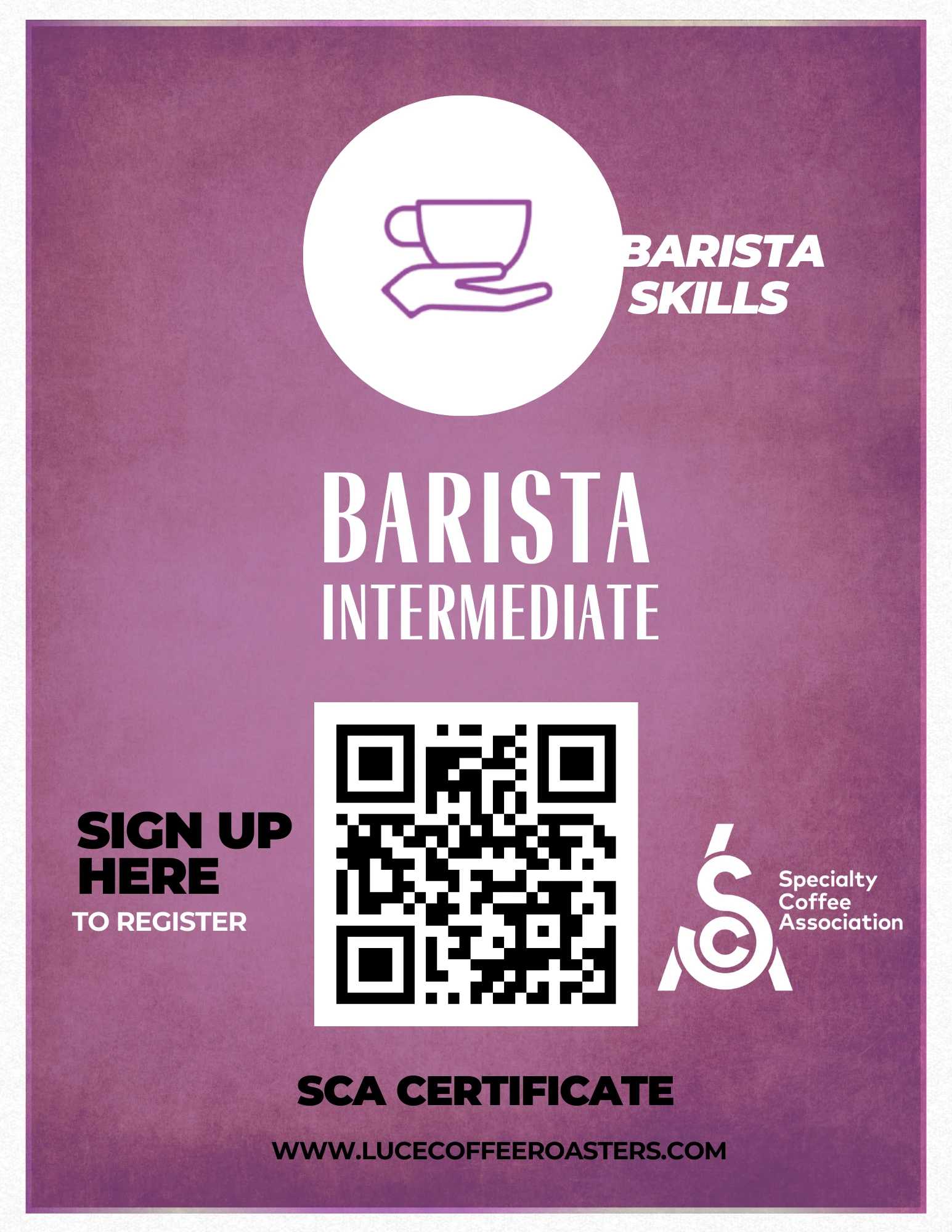 SCA Barista Intermediate