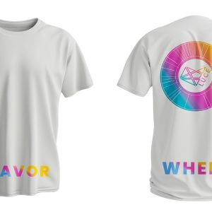 "Flavor Wheel" T-shirt - White