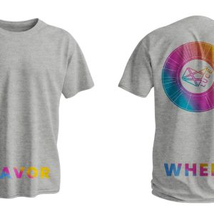 "Flavor Wheel" T-shirt - Grey