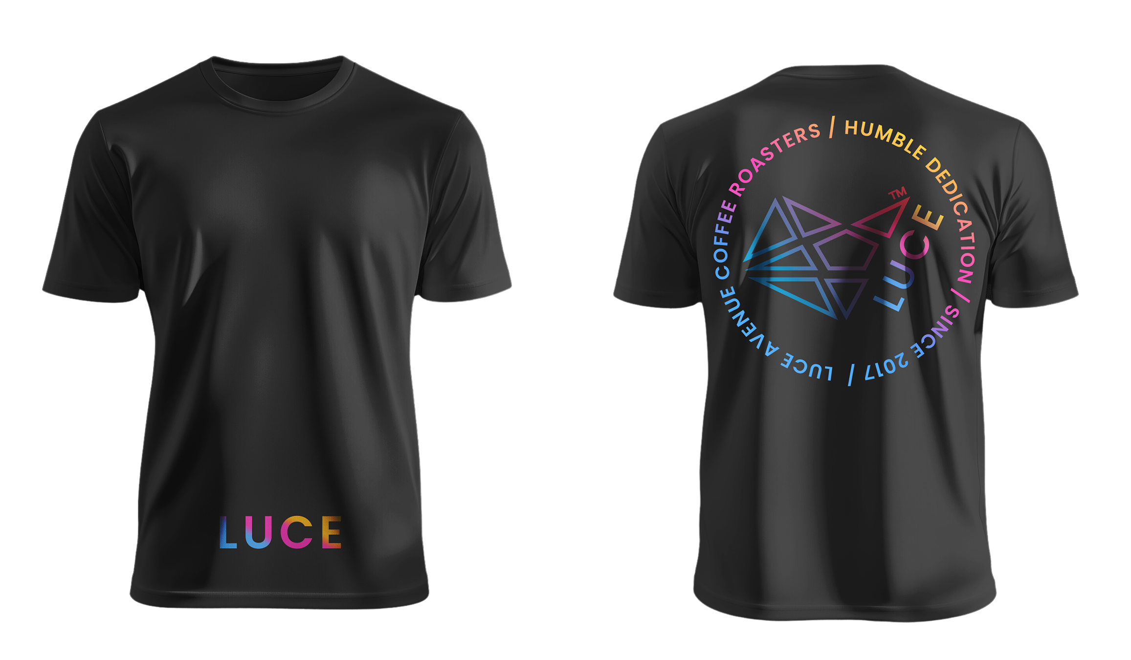 "Flavor Wheel" T-shirt - Black