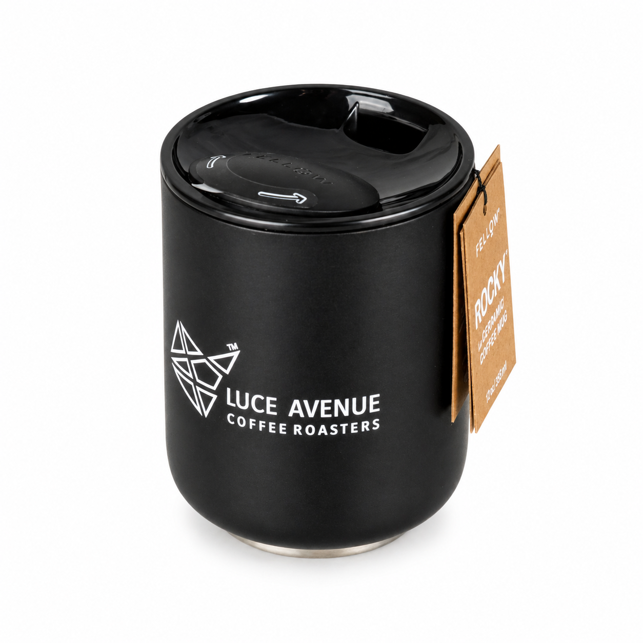 Fellow Rocky Lowball Tumbler: Black